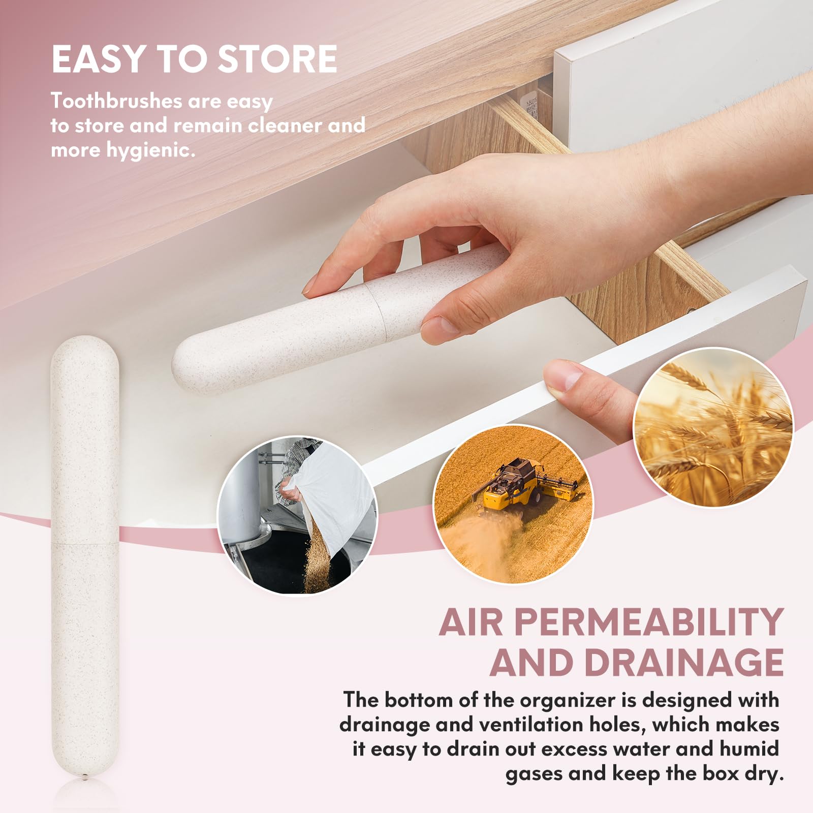 Gluckelk point brush head targets gaps between teeth efficiently.