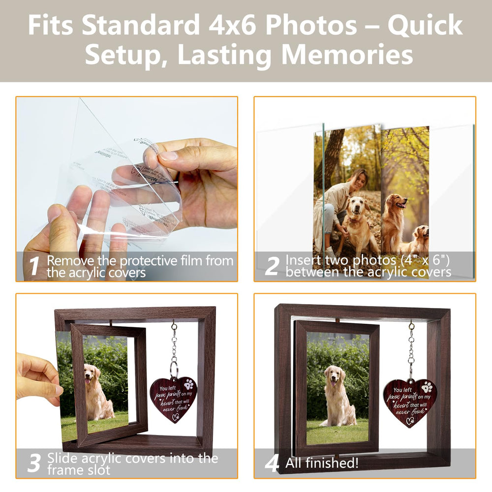 Gluimayo easy-setup-display simplifies arranging cherished photos