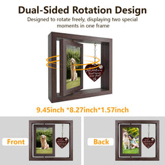 Gluimayo pet-memory-frame offers a respectful, comforting remembrance