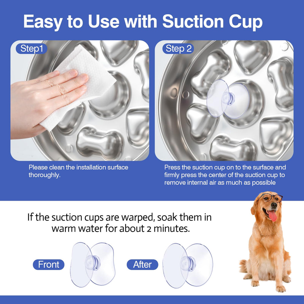 GLYVIAN non-slip base provides stability during meals