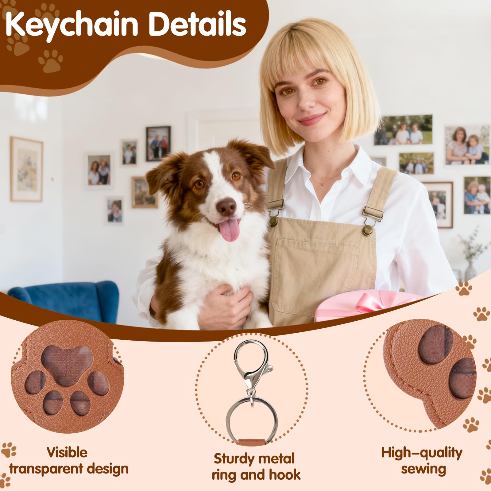 GLYVIAN portable keepsake keychain—clip to keys or bag