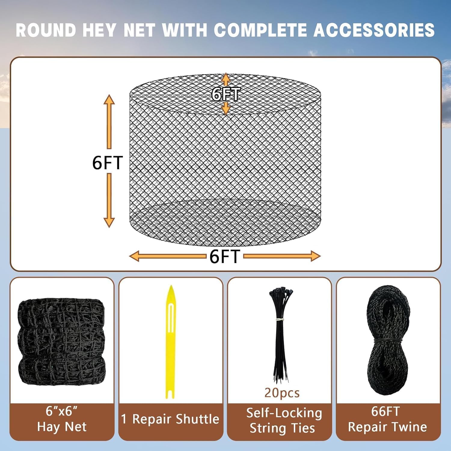 GmTonty weather-resistant construction shown for all-season outdoor pastures.