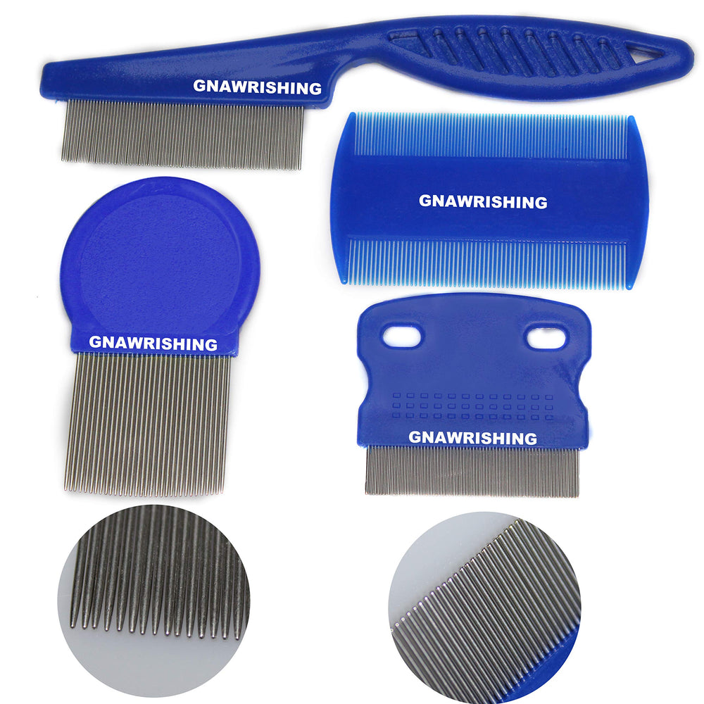 GNAWRISHING stainless-steel teeth embedded in plastic grip stays secure during use.