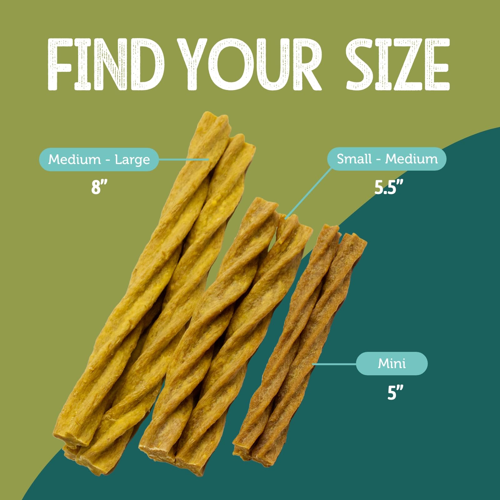 Gnawturals USA-sourced beef-hide ensures clear provenance and quality.
