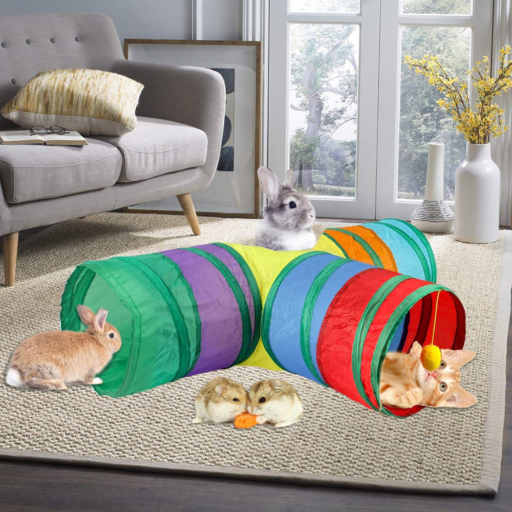 GNB PET small animal hideout in tunnel for enrichment