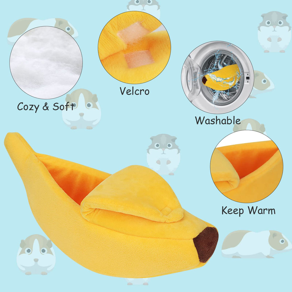 GNEORA Bed Cave Hideout designed for small pets like guinea pigs