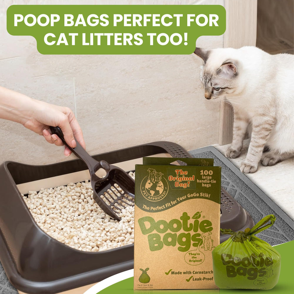 GoGo Stik Dootie Bag dog poop bags ideal for outdoor walks.