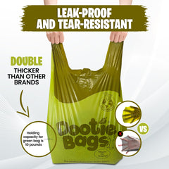 GoGo Stik Dootie Bag leakproof bags provide clean disposal during outdoor cleanups.