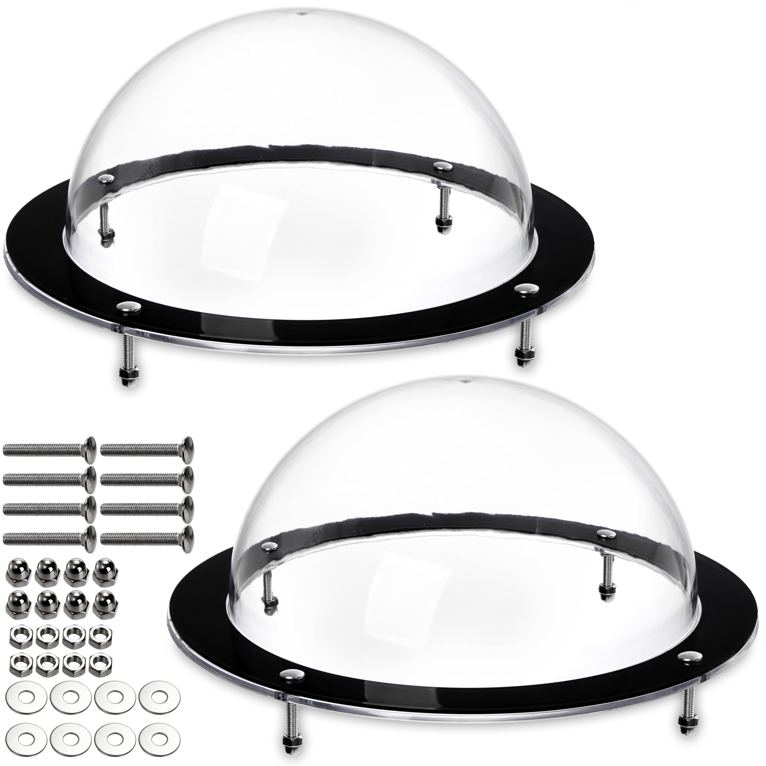Goaste two-pack dog fence window packaging—easy setup and value