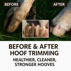Goat Hoof Trimmers anti-slip handle enhances trimming precision.