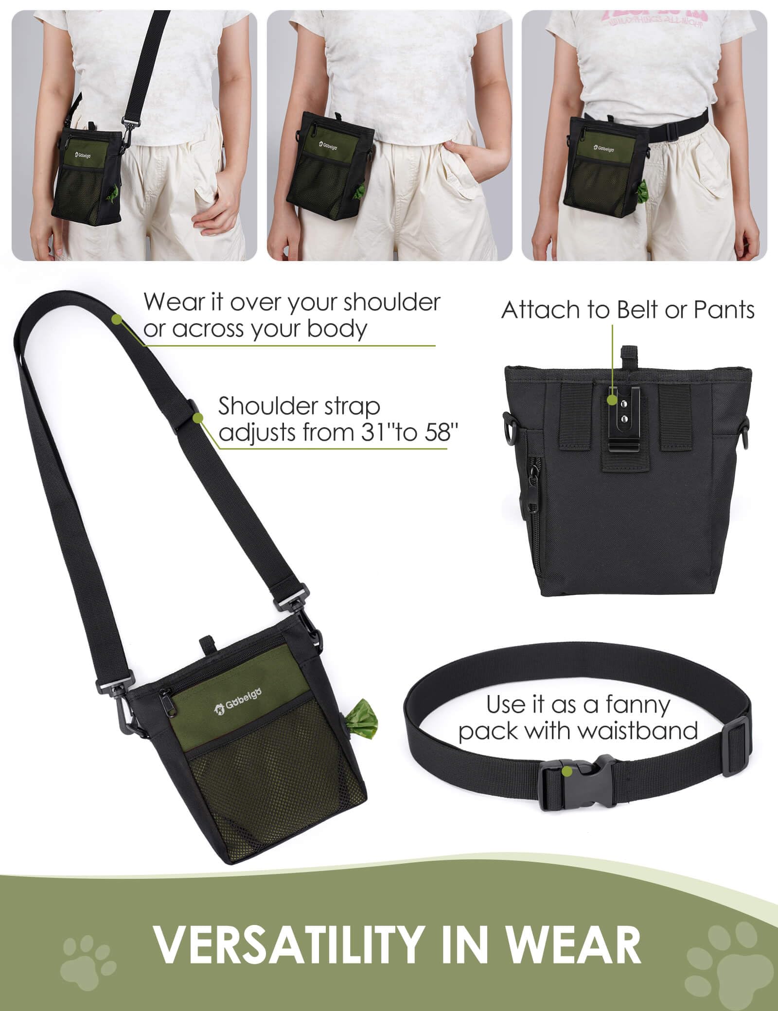Gobeigo training clicker included for easy obedience training.