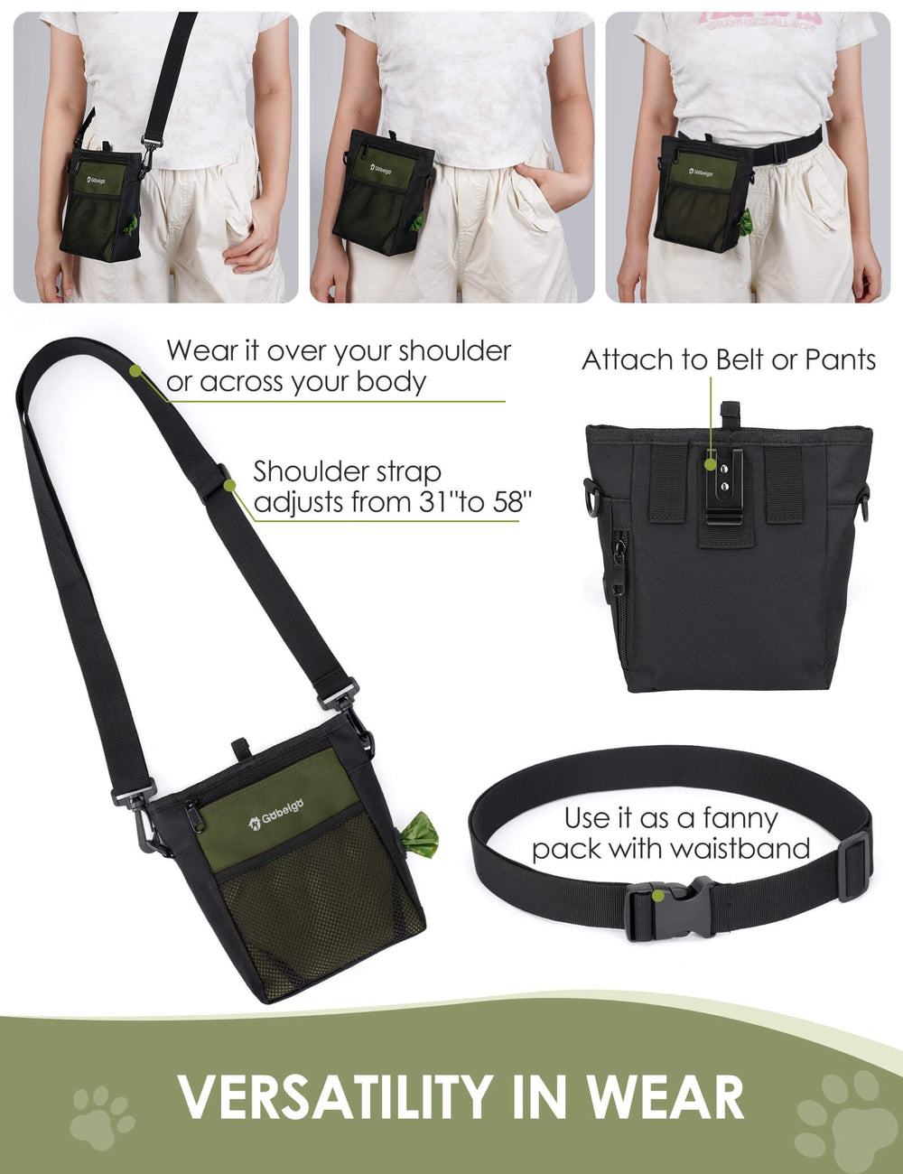 Gobeigo training clicker included for easy obedience training.