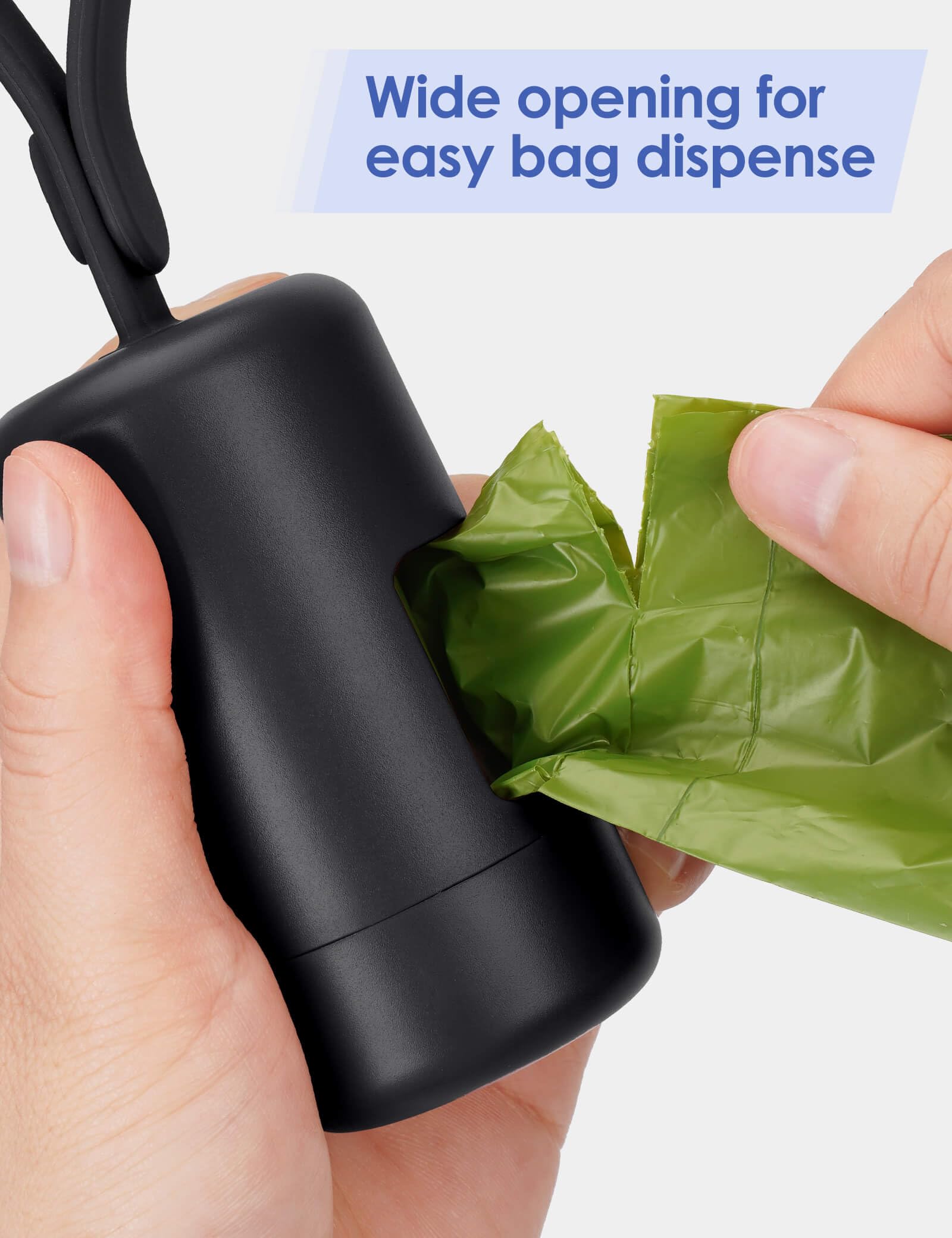 Gobeigo six color options let you match leashes while keeping cleanup stylish.