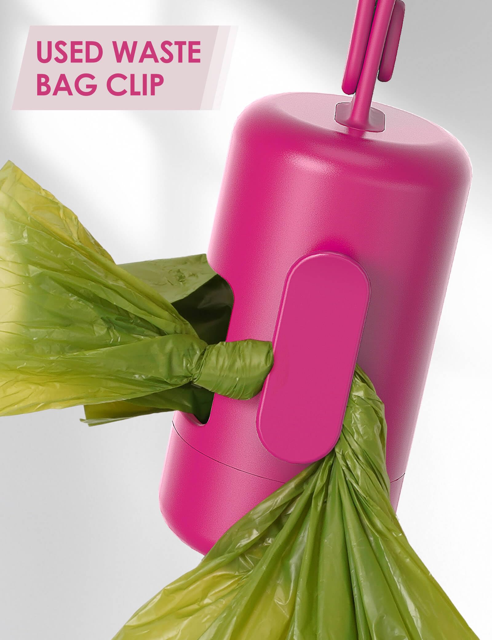 Gobeigo poop bag holder durable lid keeps bags secure during walks