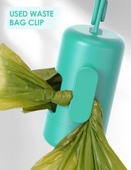 Gobeigo poop bag holder durable snap-on lid resists accidental openings after drops.