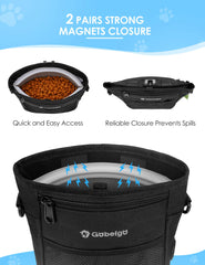 Gobeigo treat pouch front shows 4-cup capacity for treats