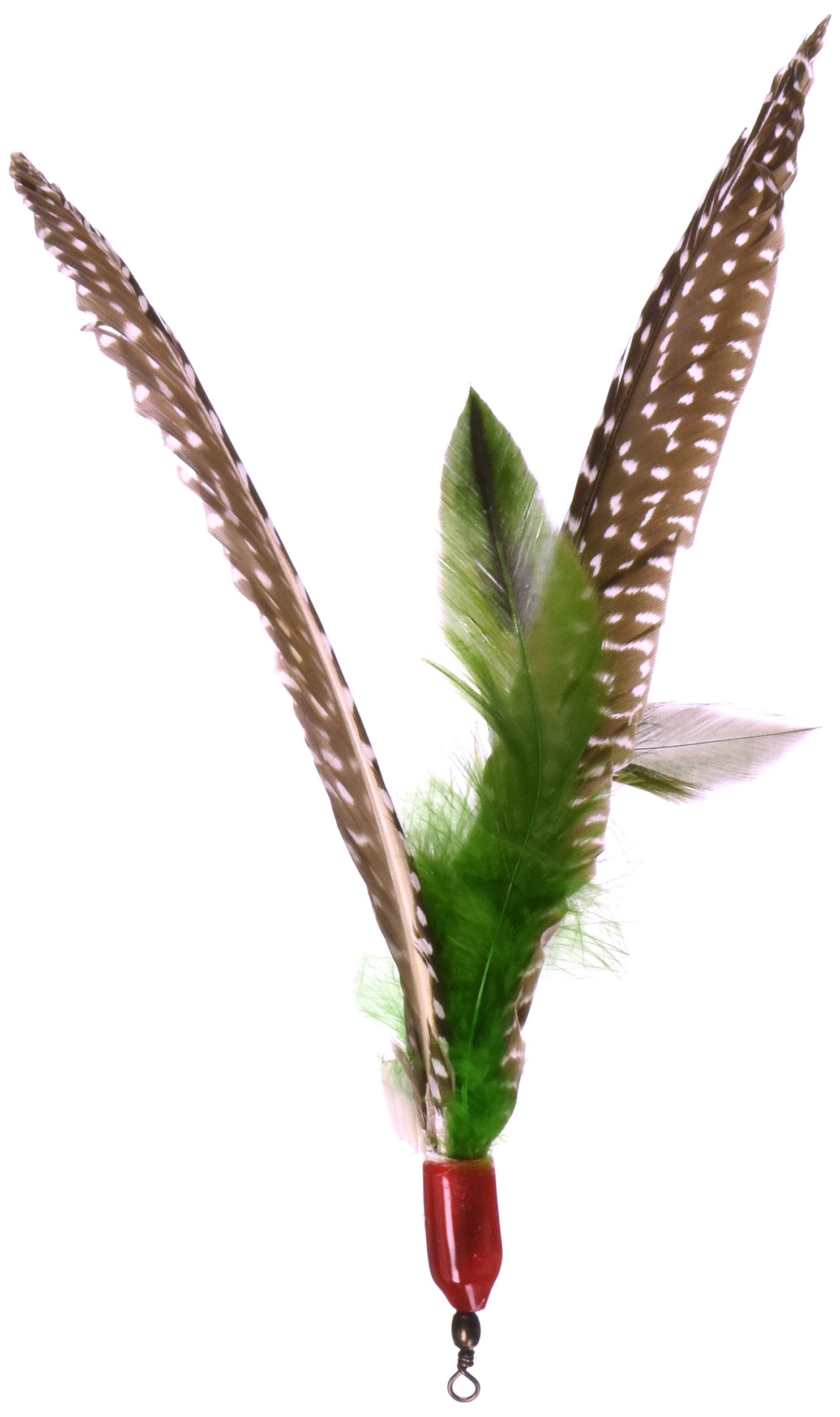 GoCat Da Bird feather refill assembly shows easy-connect design for quick replacement during play.