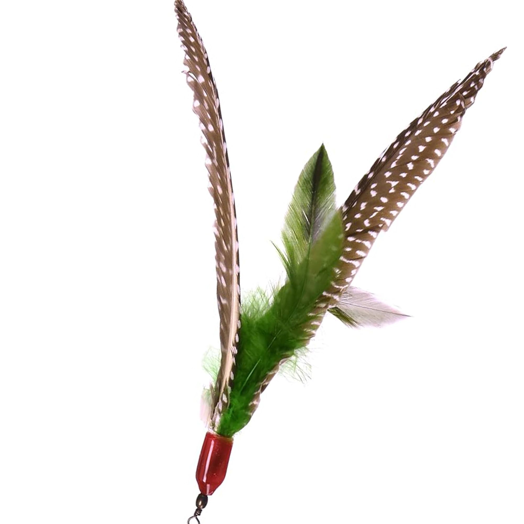GoCat Da Bird feather refill packaging showcases USA handmade craftsmanship and quality.