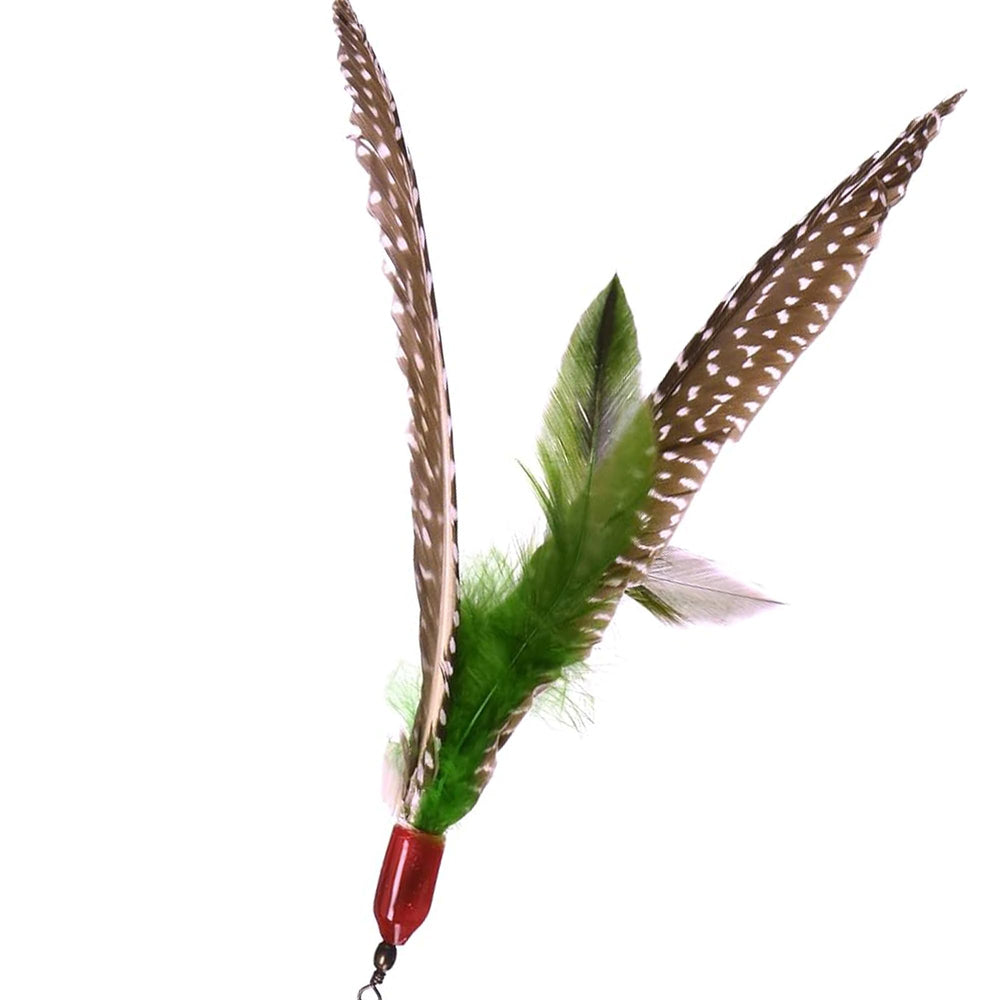 GoCat Da Bird feather refill packaging showcases USA handmade craftsmanship and quality.