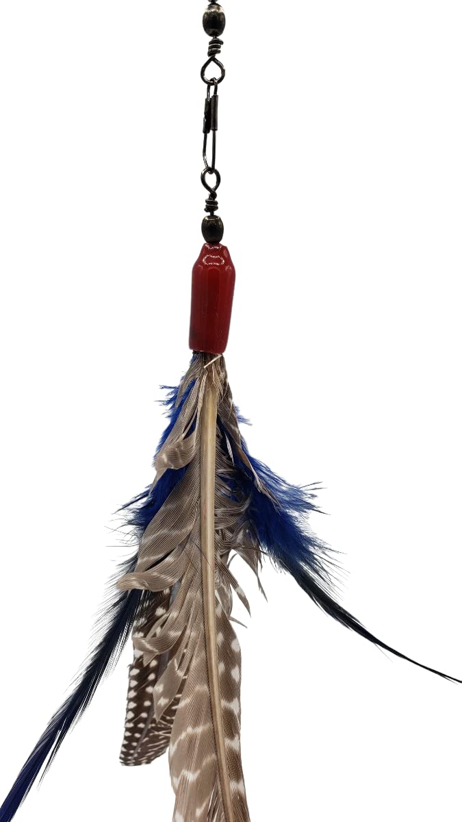 GoCat Da Bird guinea feather refill highlights lifelike feather detail for realism