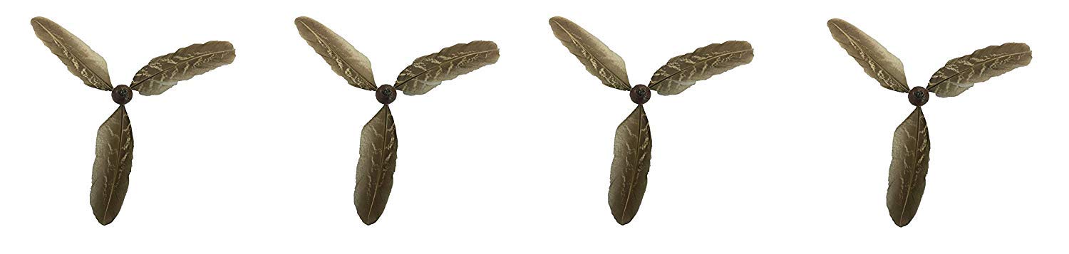 GoCat Da Purr-Peller refill feather propeller spins to engage hunting instincts during play.
