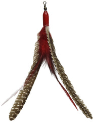 GoCat DaBird feather refill with assorted colors for engaging play and easier replacement.