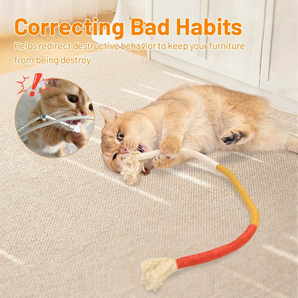 Gochanmon cat toys dangling gall fruit for curious, active play