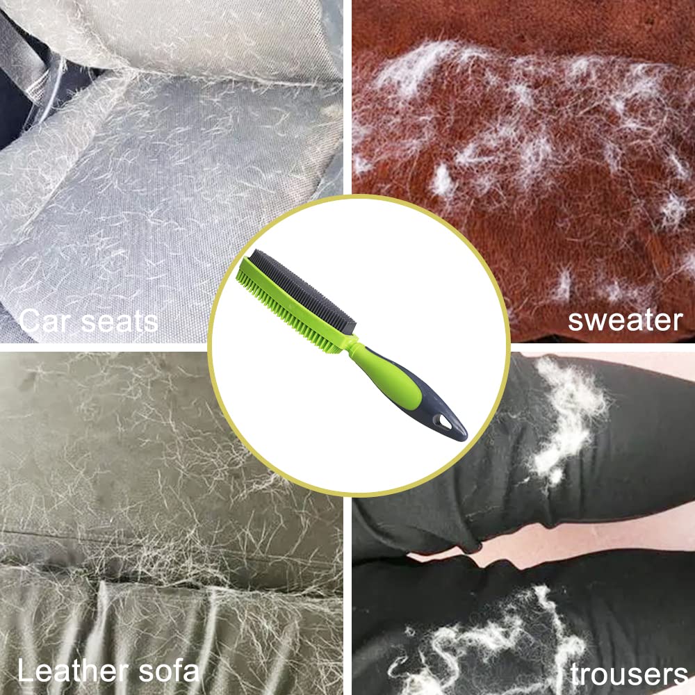 Godiyyer brush used for cat grooming on the sofa