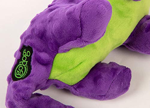 goDog Action Plush Lizard dog playtime companion for enrichment and fun
