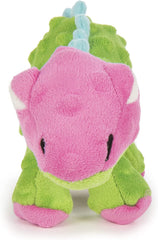 GoDog Dinos bubble plush close-up in green showcasing soft texture