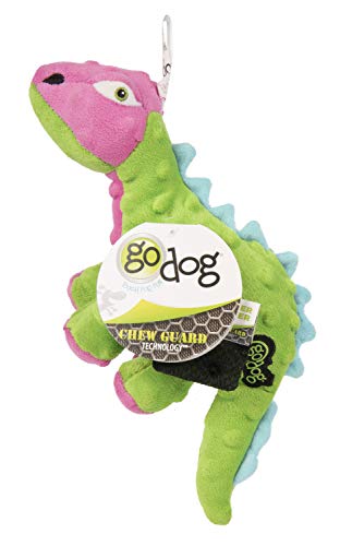 GoDog Dinos not indestructible warning in green for supervised play