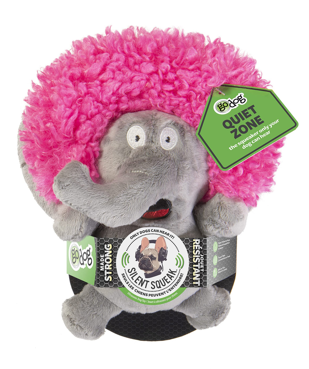 GoDog elephant plush cuddle buddy ideal for snuggles and soothing playtime.