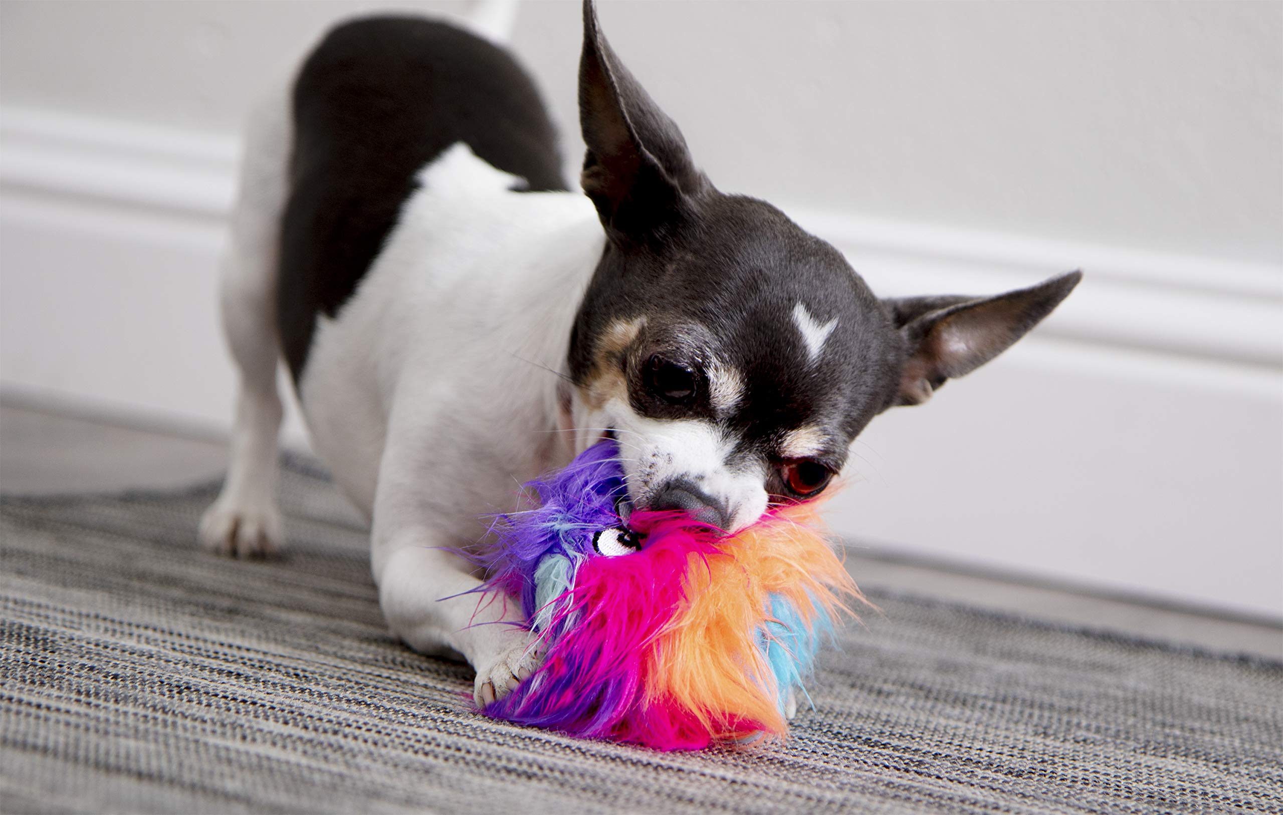 goDog Furballz goofy googly eyes spark curiosity during play
