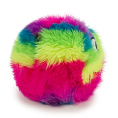 goDog Furballz peluche suave con colores arcoíris para abrazar y jugar.