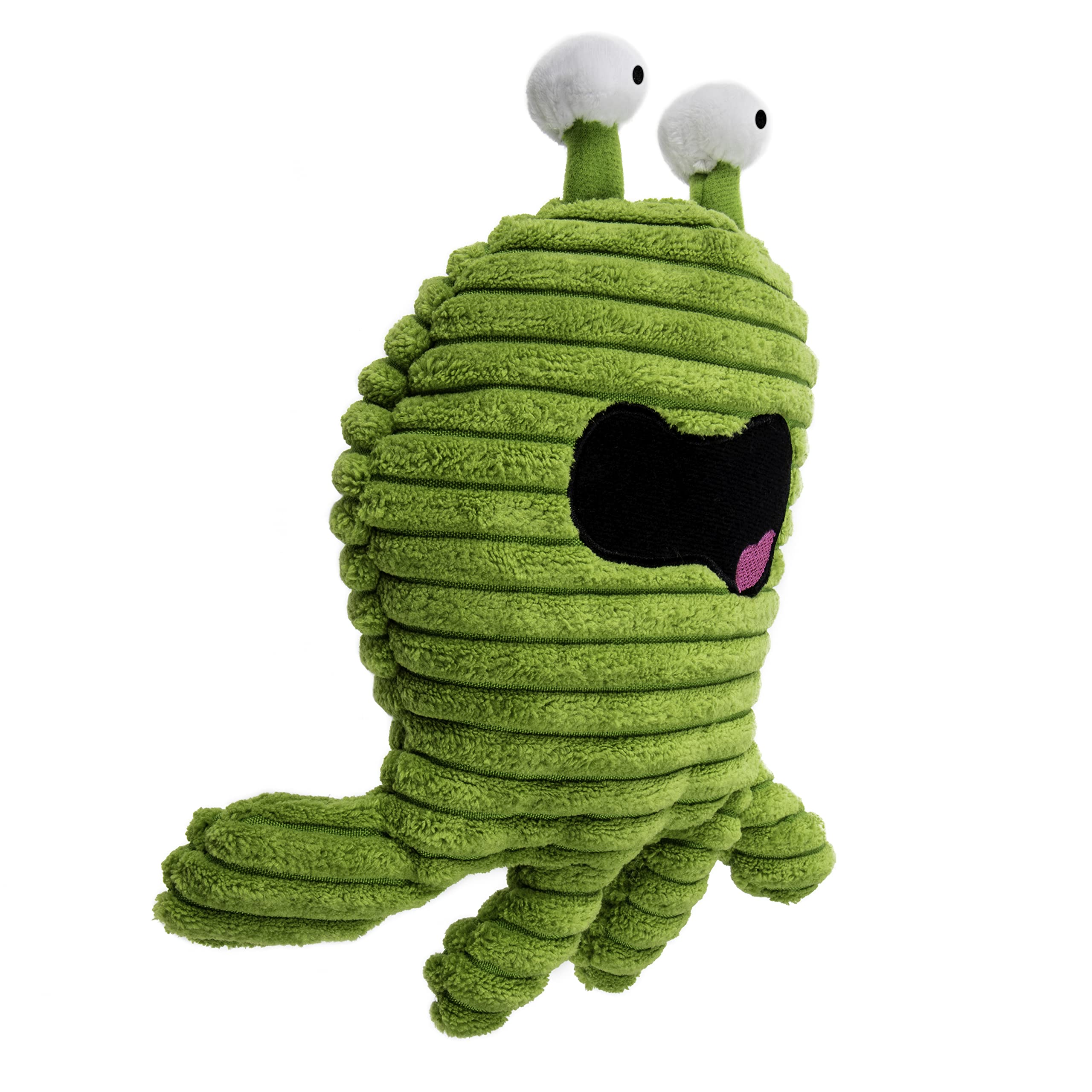 goDog PlayClean green toy in a playful dog-toy moment