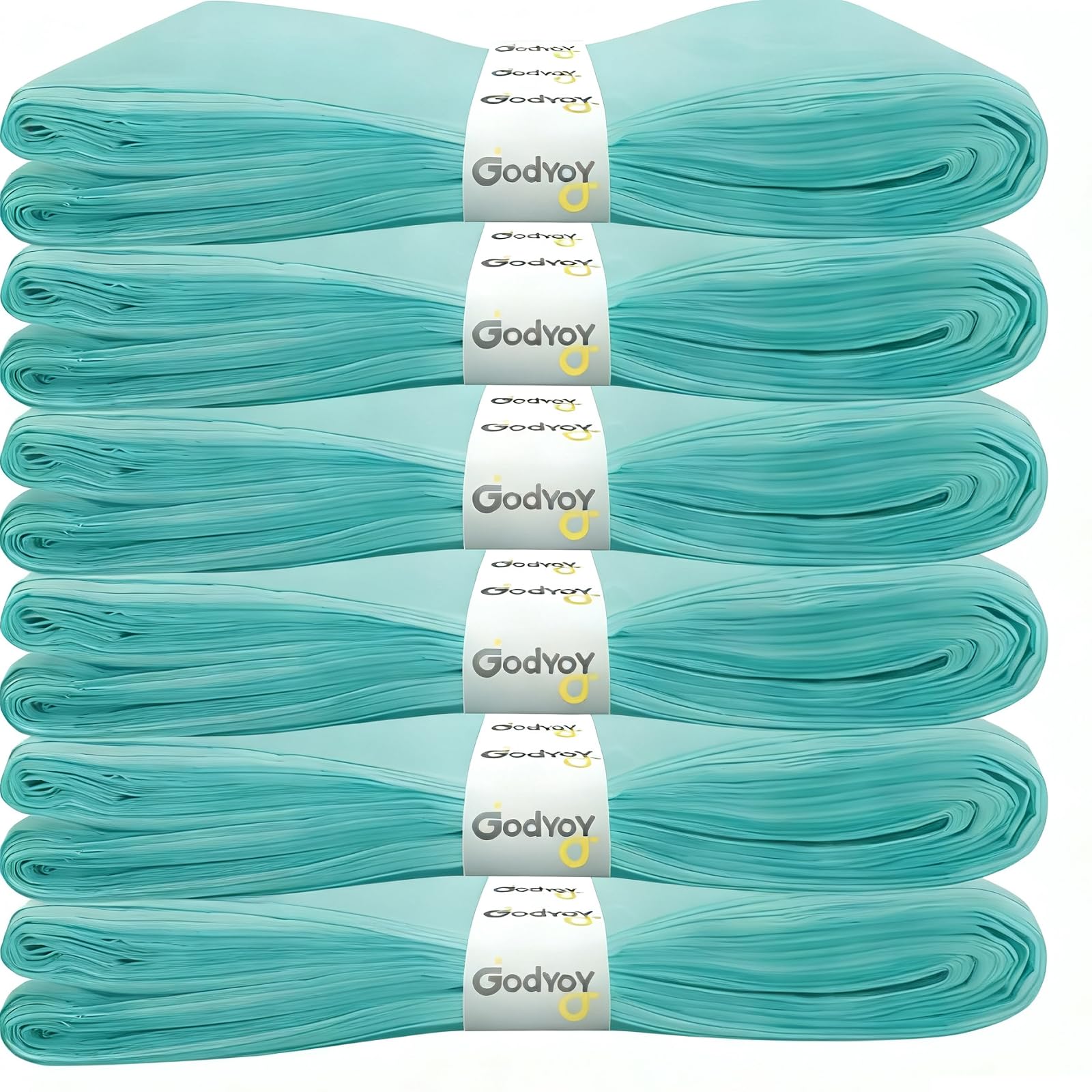 Godyoy litter bags 6-pack packaging demonstrates bulk refills with Litter Champ compatibility.