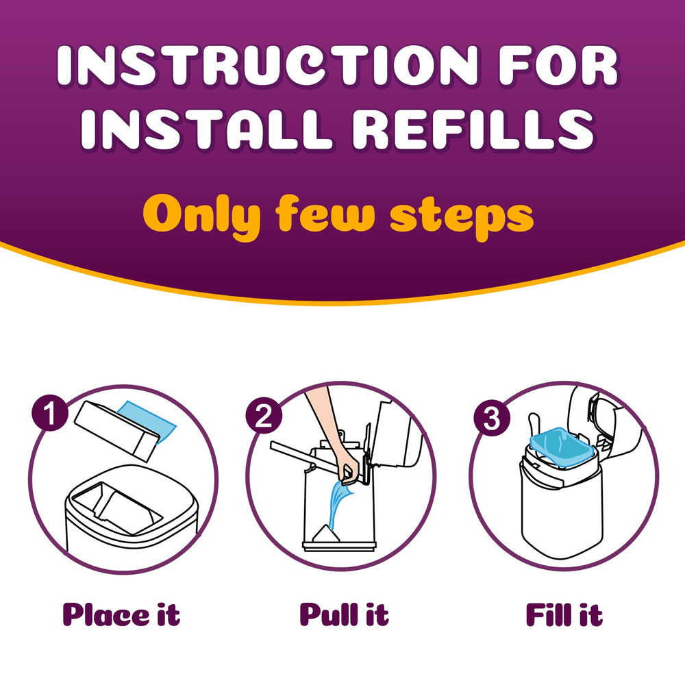 Godyoy mess-free disposal design aids tidy litter duties.