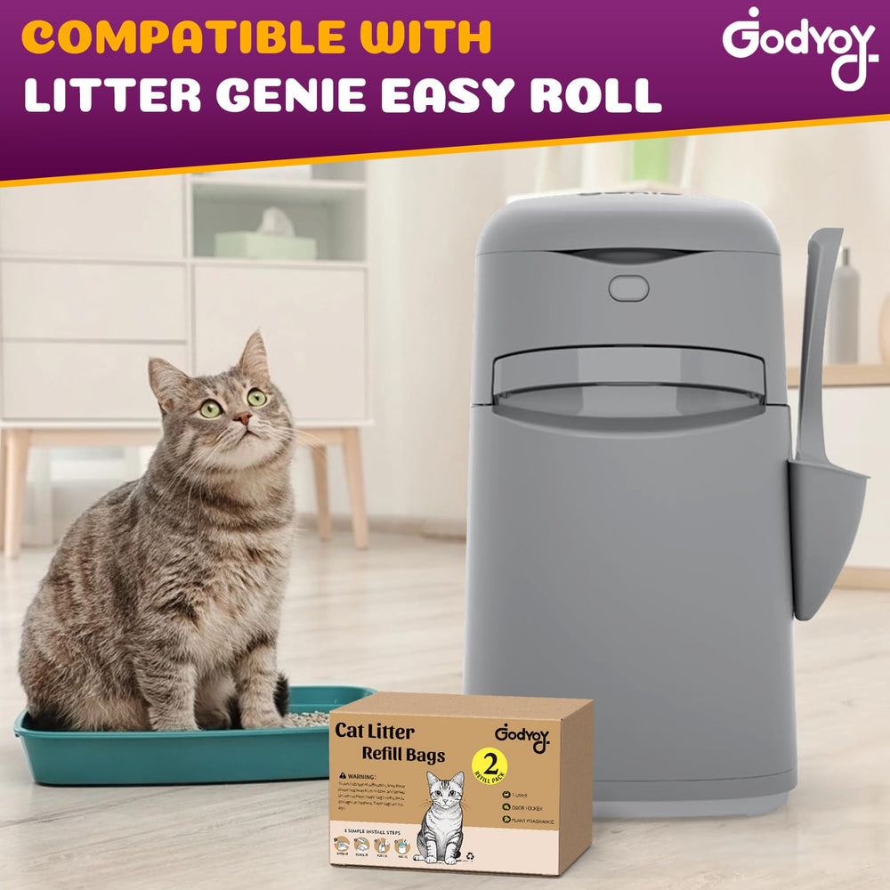 Godyoy reinforced seams prevent leaks for mess-free disposal.