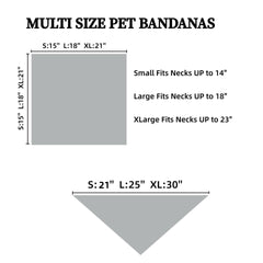 Gofshy adjustable bandana neck size range up to 23 inches