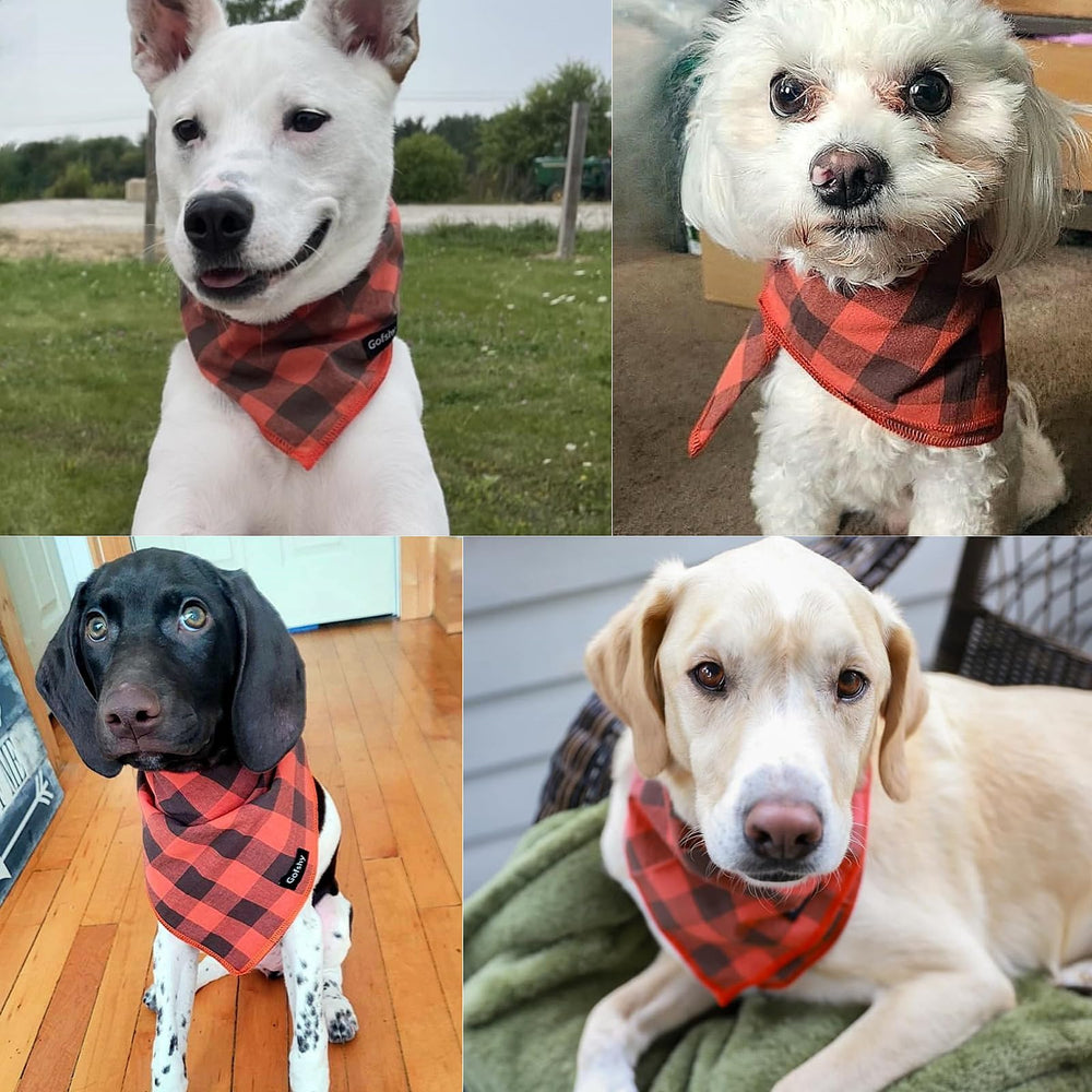 Gofshy dog bandana unisex accessory adds stylish charm