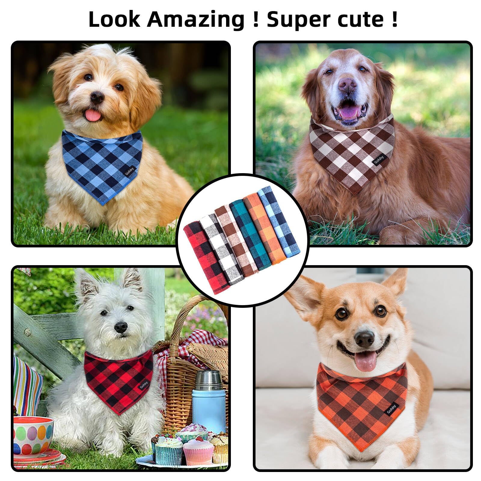 Gofshy bandana being washed demonstrates easy care and quick cleanup.
