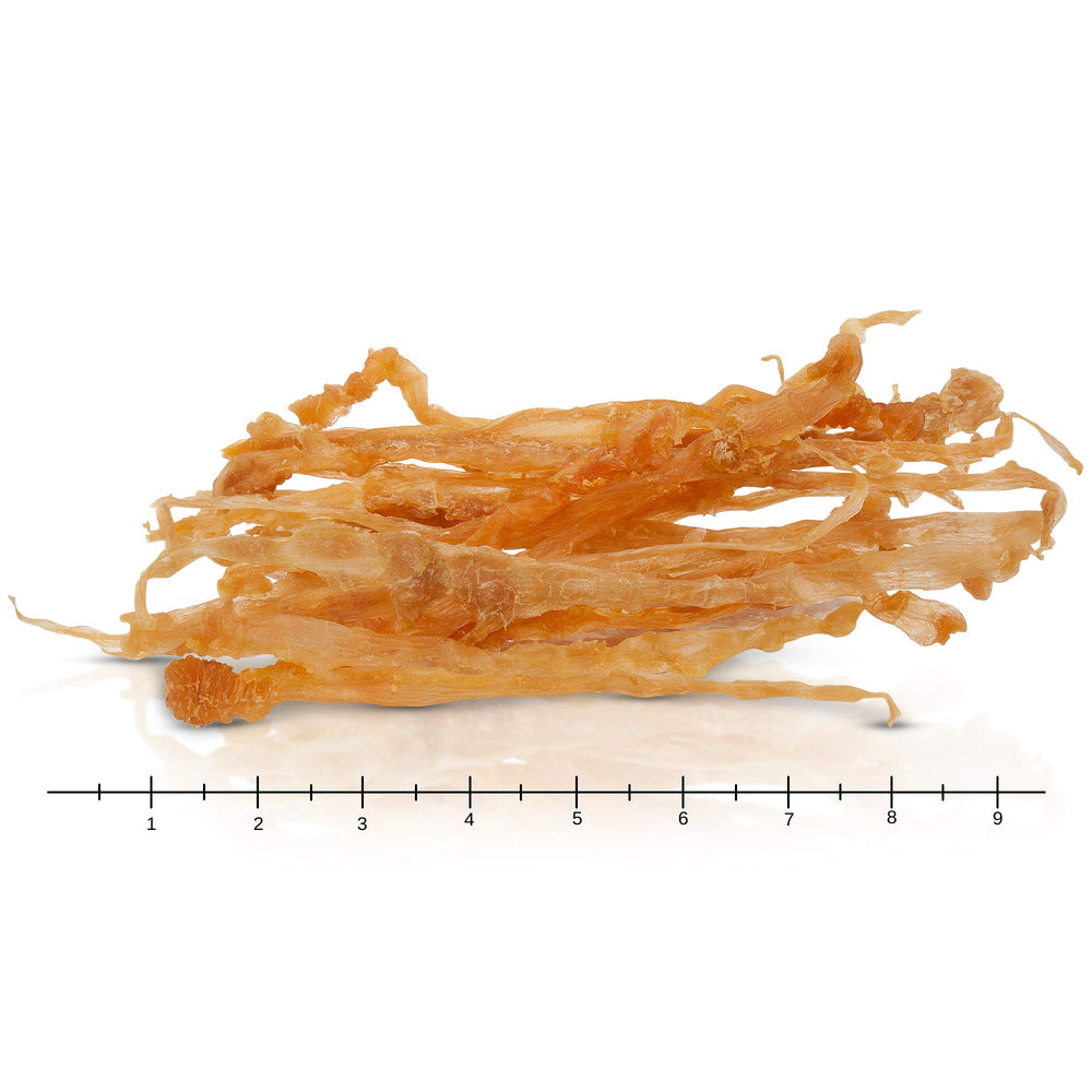 GOGO Turkey Tendon Strips serving tray highlights a tasty enrichment moment