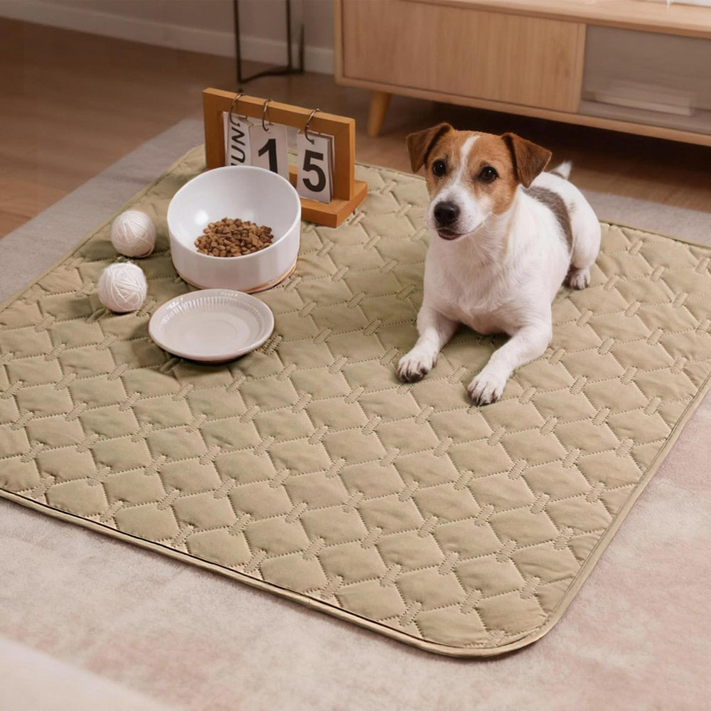 gogobunny dog bed cover plaid design reversible shows two colors for easy styling.
