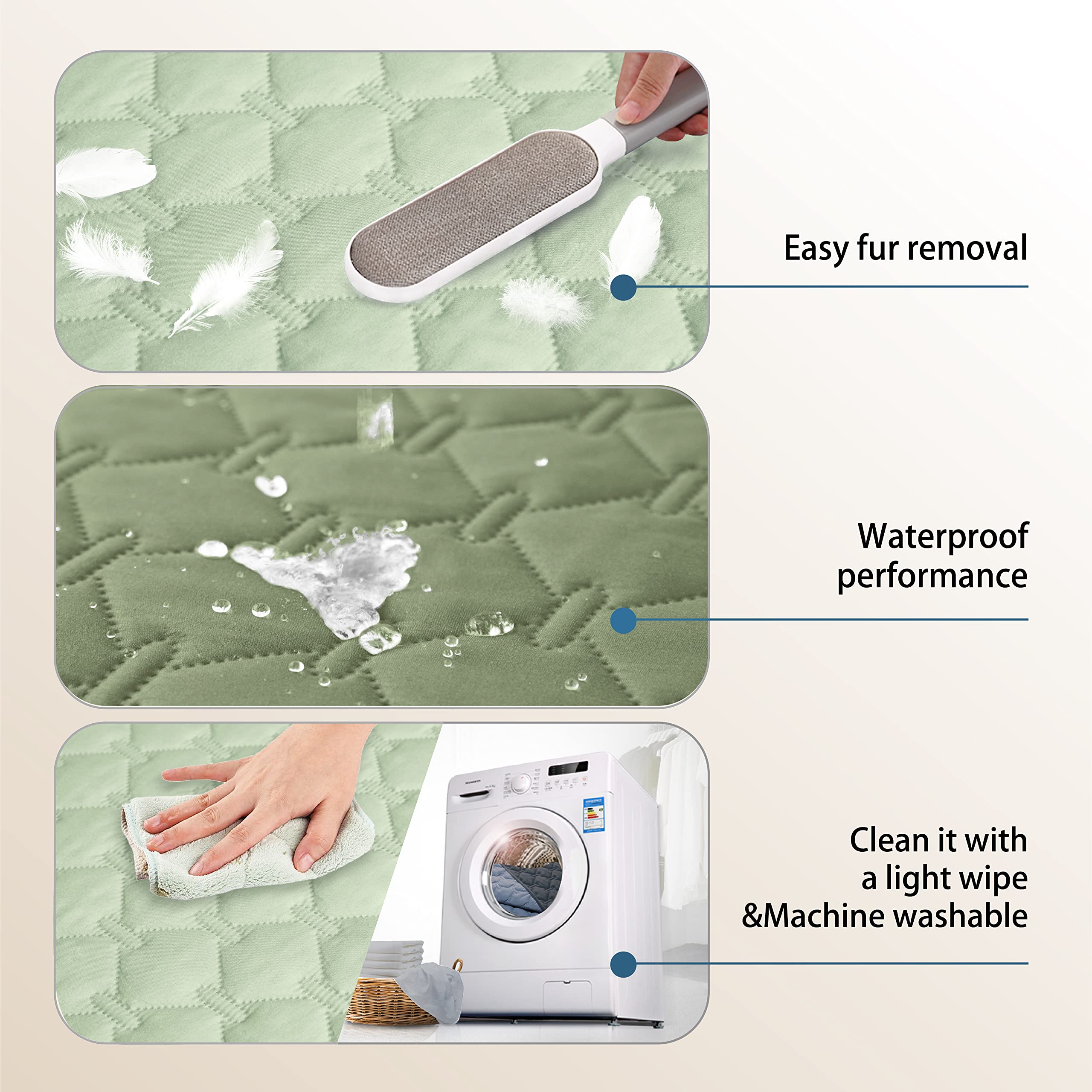 Gogobunny reversible blanket on a large dog bed reveals two color options.