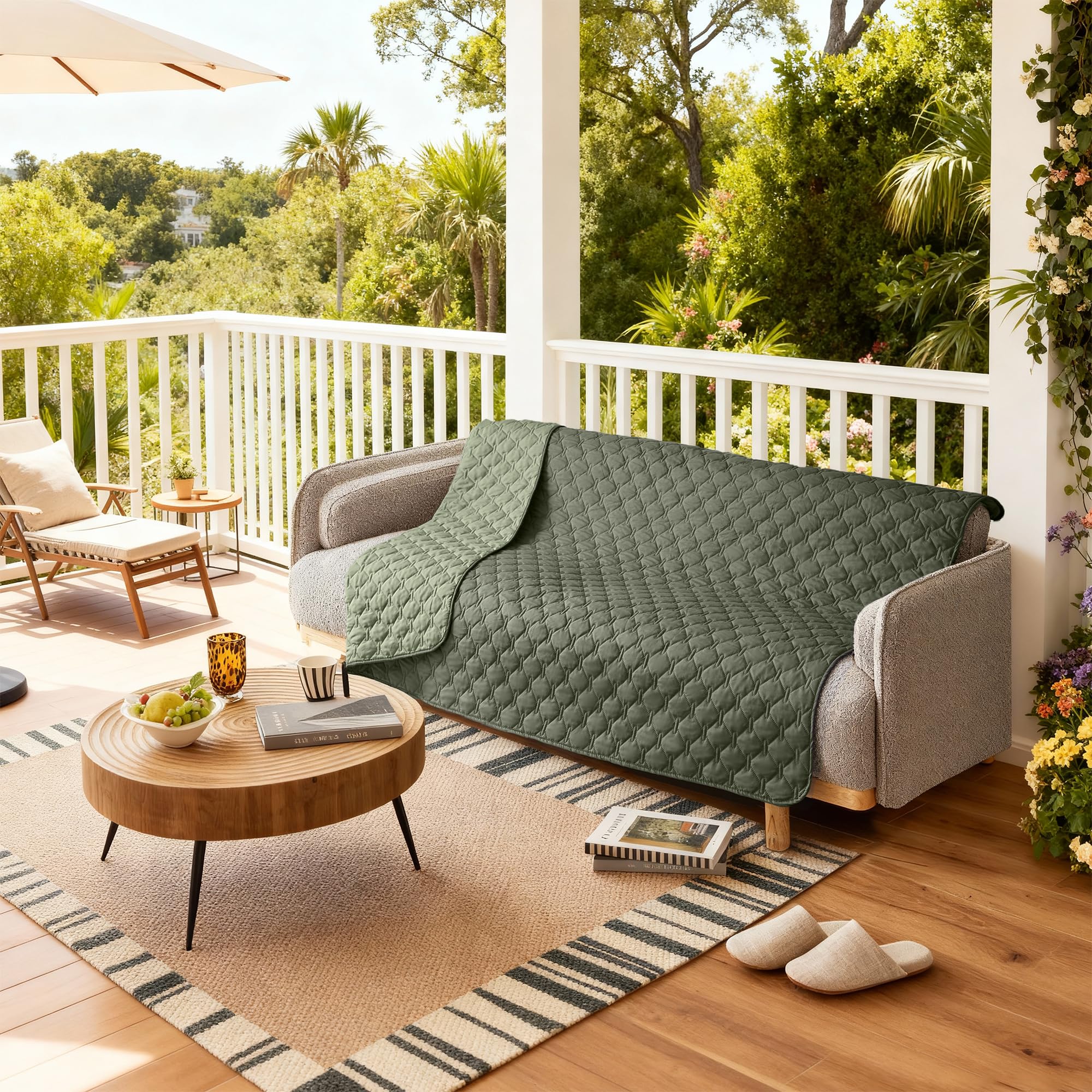 Gogobunny dog blanket used indoors outdoors is travel-friendly.