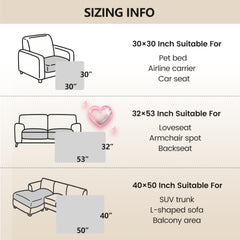 Gogobunny blanket protects sofa from scratches and saliva