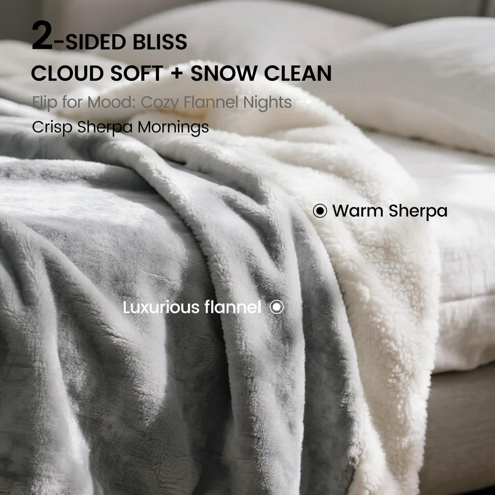 gogobunny easy-care blanket is ready for washing and quick drying.