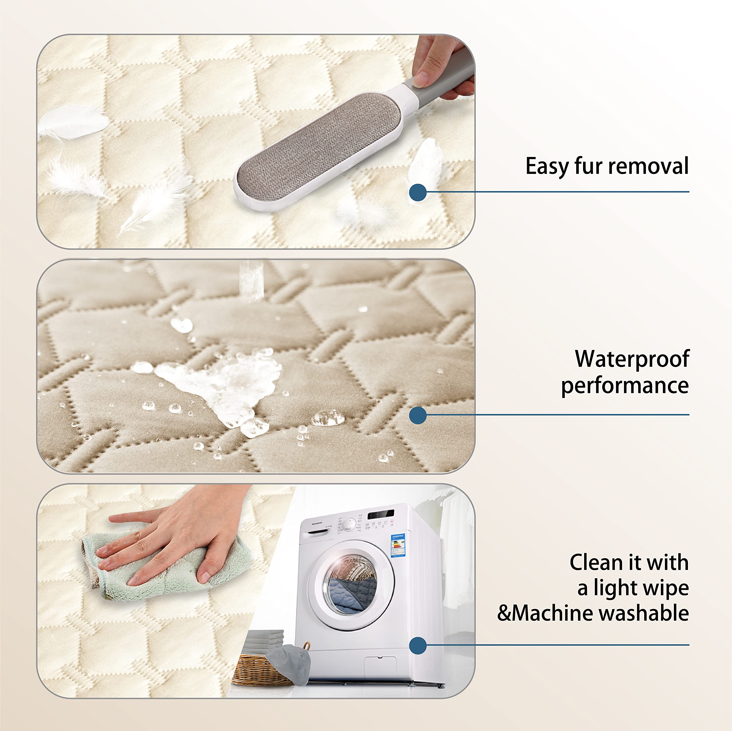 Gogobunny machine washable pet blanket ready for easy care.