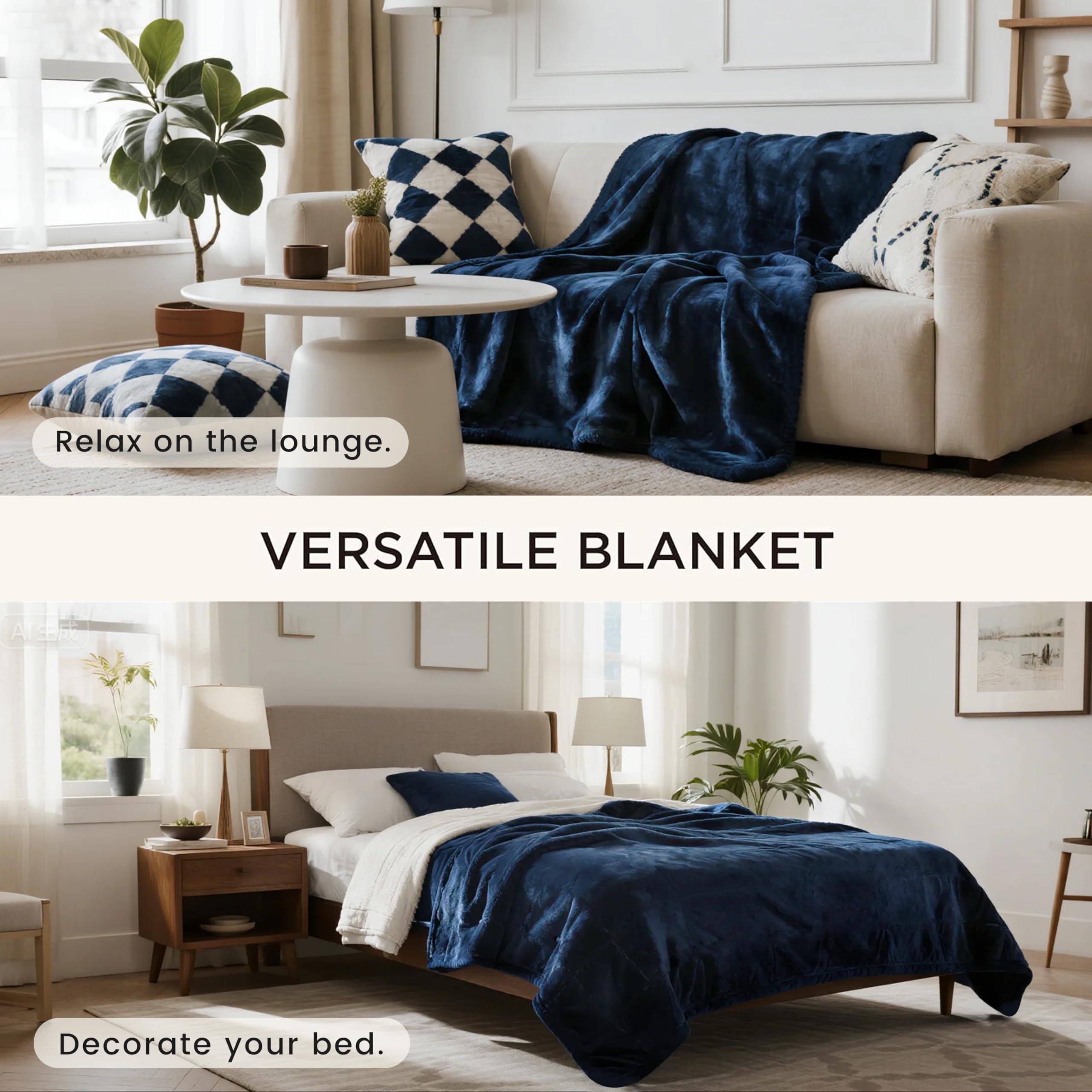 gogobunny pet on sofa with blanket demonstrates versatile lounging and protection
