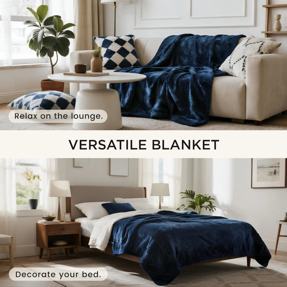 gogobunny pet on sofa with blanket demonstrates versatile lounging and protection